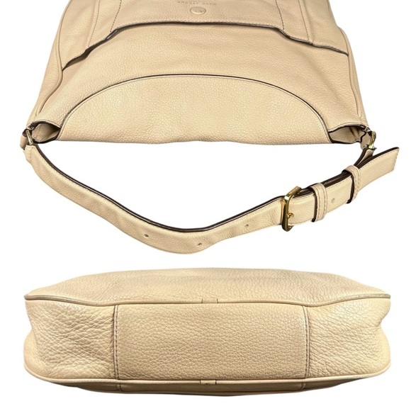 Marc Jacobs Hobo Empire City Buff Pebbled Leather Shoulder Bag, Large, Beige - Picture 7 of 12